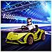Macchina Elettrica Per Bambini Lamborghini Età 3-5 Anni - Verde - Foto miniatura 4