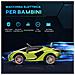 Macchina Elettrica Per Bambini Lamborghini Età 3-5 Anni - Verde - Foto miniatura 5