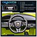 Macchina Elettrica Per Bambini Lamborghini Età 3-5 Anni - Verde - Foto miniatura 6