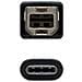 USB 2.0, 1m 1m USB C USB B Nero cavo USB - Foto miniatura 3