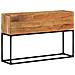 Tavolo Consolle 120x30x75 Cm In Legno Massello Di Acacia - Foto miniatura 1