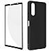 Cover Silicone Morbido Sony Xperia 10 Iv Nera + Vetro Temperato 9h Trasparente - Foto miniatura 3
