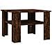 Tavolino Da Salotto Rovere Fumo 60x60x42 Cm Legno Multistrato - Foto miniatura 2
