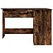 Scrivania Angolare Rovere Fumo 120x140x75 Cm Legno Multistrato - Foto miniatura 4
