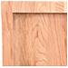 Ripiano Muro Marrone 120x50x (2-4) cm Massello Rovere Trattato - Foto miniatura 3