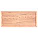 Ripiano Muro Marrone 120x50x (2-4) cm Massello Rovere Trattato - Foto miniatura 5