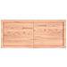 Ripiano Muro Marrone 120x50x (2-4) cm Massello Rovere Trattato - Foto miniatura 9