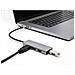 Hub a 4 porte USB 5 Gbps con connettore USB Type-C - Porte USB Tipo-A laterali - Foto miniatura 3