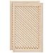 Ante Con Design A Reticolo 2 Pz 59,5x99 Cm In Legno Di Pino - Foto miniatura 2