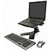 Supporto Vesa 75 Portatile Notebook Da Tavolo A Morsa Su Scrivania Pieghevole - Foto miniatura 2