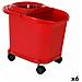 Secchio Per Pavimenti 16 L Rosso (6 Unità) - Foto miniatura 1