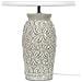 Lampada Da Tavolo Khoper Ceramica Grigio - Foto miniatura 6
