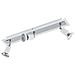 Spot Moderno Sarria In Acciaio Bianco 3 Luci Gu10 4,5w Ip20 - Foto miniatura 1