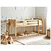 Letto Rialzato Legno Legno Chiaro 90 X 200 Cm Peipin - Foto miniatura 1