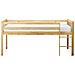 Letto Rialzato Legno Legno Chiaro 90 X 200 Cm Peipin - Foto miniatura 3