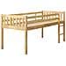 Letto Rialzato Legno Legno Chiaro 90 X 200 Cm Peipin - Foto miniatura 4