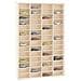 Mobili con Vetrina Parete con 56 Scomparti 40x4,5x60 cm - Foto miniatura 6