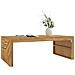 Tavolino Da Salotto 110x60x38 Cm In Legno Massello Di Teak - Foto miniatura 1