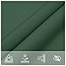 Parasole A Vela Oxford Rettangolare 3x4,5 M Verde Scuro - Foto miniatura 5