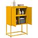 Credenza Giallo Senape 68,5x38,5x107 Cm In Acciaio - Foto miniatura 4