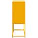 Credenza Giallo Senape 68,5x38,5x107 Cm In Acciaio - Foto miniatura 6
