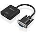 A115-0873 cavo e adattatore video 0,2 m HDMI + 3.5mm + Micro-USB Type-B VGA (D-Sub) Nero - Foto miniatura 1