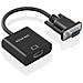 A115-0873 cavo e adattatore video 0,2 m HDMI + 3.5mm + Micro-USB Type-B VGA (D-Sub) Nero - Foto miniatura 2