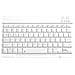 Tastiera Bluetooth Wireless - Ricaricabile Da 10 Pollici White - Foto miniatura 3