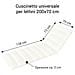 Cuscino per lettino FLAIR - Bianco - 200x70cm - Foto miniatura 3