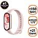 Smart Band 10 Rose AMOLED Braccialetto per rilevamento di attività 4,37 cm (1.72") Rosa - Foto miniatura 2