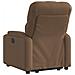 Poltrona Alzapersona Reclinabile Marrone in Tessuto - Foto miniatura 5