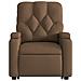 Poltrona Alzapersona Reclinabile Marrone in Tessuto - Foto miniatura 9