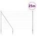 Set di Recinzione Set di 2 Acciaio zincato 25 x 1,5 m Durevole - Foto miniatura 3