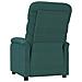 Poltrona Reclinabile in Tessuto Verde Scuro - Foto miniatura 5