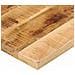 Piano per Tavolo 110x70x2,5 cm Rettangolare Legno Mango Grezzo - Foto miniatura 6