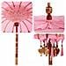 Parasol Balinese Rosa 210-220 cm Cotone, legno massello - Foto miniatura 9