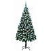 Albero di Natale artificiale con 300 LED Verde 210 cm - Foto miniatura 3