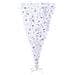 Albero di Natale artificiale Bianco 210 cm PVC e Acciaio - Foto miniatura 4
