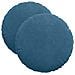 Cuscini per Seduta 2 pcs Blu Ø 40 x 13 cm Velluto - Foto miniatura 1