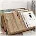 Scaffale per riviste Rovere artigianale 65 x 53 x 28,5 cm - Foto miniatura 4