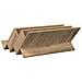 Scaffale per riviste Rovere artigianale 65 x 53 x 28,5 cm - Foto miniatura 7