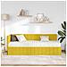 Struttura Letto Angolare con Materasso 2 pcs Giallo Velluto - Foto miniatura 3