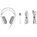 HS71 Auricolare Cablato A Padiglione Gaming USB tipo-C Bianco - Foto miniatura 3