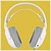 HS71 Auricolare Cablato A Padiglione Gaming USB tipo-C Bianco - Foto miniatura 4