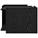 Tavolino da salotto Rovere Nero 50,5 x 50 x 33 cm - Foto miniatura 6