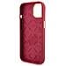 Indovina In Silicone Con Logo E Cornice In Metallo Per Iphone 15 - Rosso - Foto miniatura 1