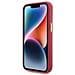 Indovina In Silicone Con Logo E Cornice In Metallo Per Iphone 15 - Rosso - Foto miniatura 2