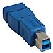 adattatore usb 3.0 type-a femmina a usb 3.0 type-b maschio - Foto miniatura 1