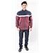 Tuta Uomo Fall Fleece Rosso Blu S - Foto miniatura 1
