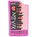 1 Posacenere Tascabile Smookey Ignifugo Porta Accendino Bic Mozziconi I Love New York Fucsia - Foto miniatura 1